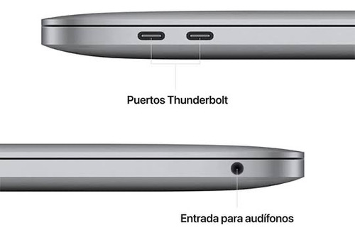 Apple Macbook Air M1 13 256gb Ssd 8gb Ram Gris (Usado)