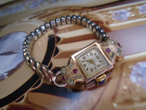 Joia Lanco Antigo Feminino Lady Anos 30 Lindissimo Raro