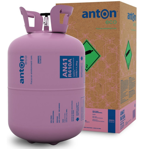 Garrafa Gas Refrigerante Para Split  Anton R410a 11,3 Kg.