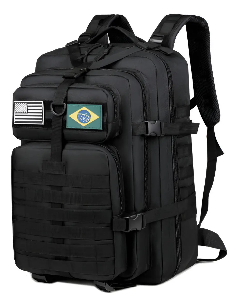Mochila Tática Impermeável Reforçada 50L