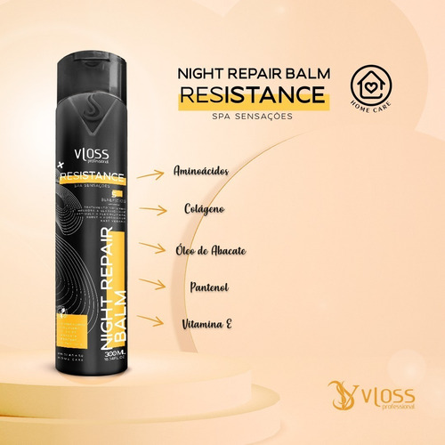 Vloss Tratamento Cabelo Ressecado Quebradiço Com Colágeno