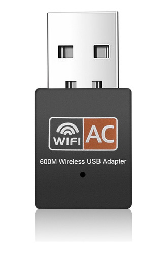 Usb Adaptador Wifi Internet 600m Inalámbrico 2.4ghz + 5.8ghz