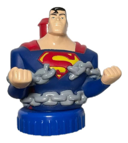 Superman Bellywasher (tampa Colecionável) 8 Cm De Altura