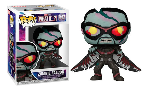 Funko Pop Zombie Falcon What If? Marvel  942 Original