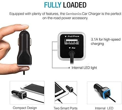 Cargador Vehiculo Para iPhone XR Xs Pro Plus Max iPad
