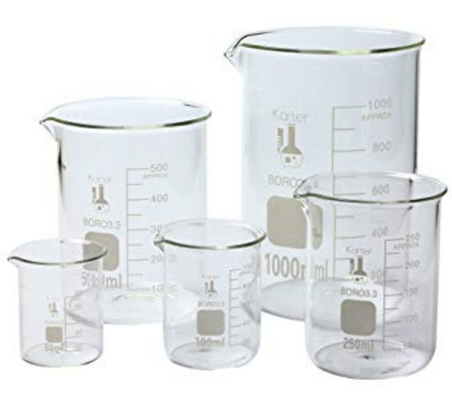Vaso De Precipitado De 600 Ml Material De Laboratorio