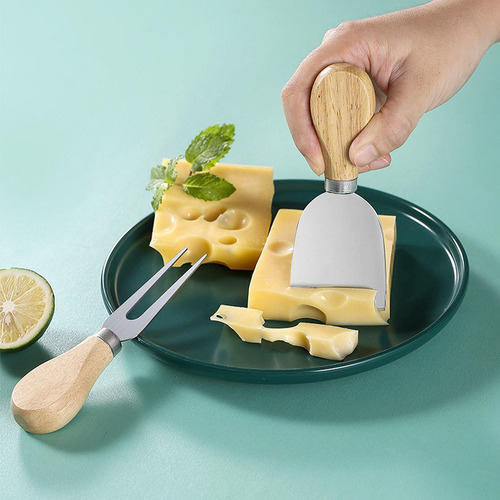 4 Juego De 5 Cuchillos Para Queso, Cuchillos Para ,