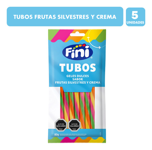 Fini Frutas Y Crema - Colores Surtidos (pack Con 5 Unidades)