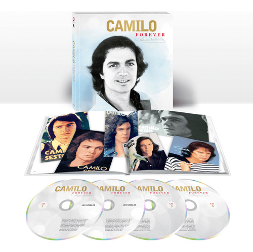 Camilo Forever - Camilo Sesto - Libro + 4 Cd - Sellado