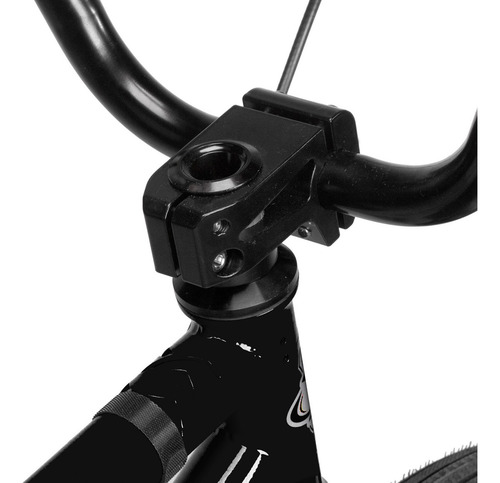 Bicicleta Bmx Cr-defender 100% Cromoly 3 Peças Central Mid Cor Preto Tamanho Do Quadro 21