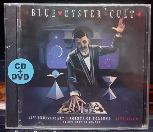 Blue Oyster Cult 40th Anniversary Agents..[cd+dvd-postunder]