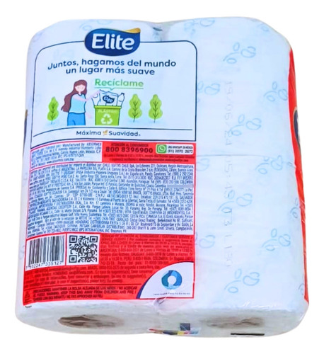 Papel Higienico Elite Classic 48 Rollos De 200hjs C/u