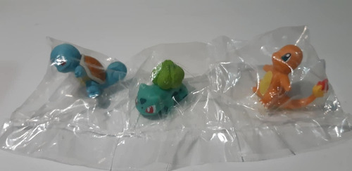 Set: 3 Pokémons Iniciais E Blatoise, Charizard & Venusaur