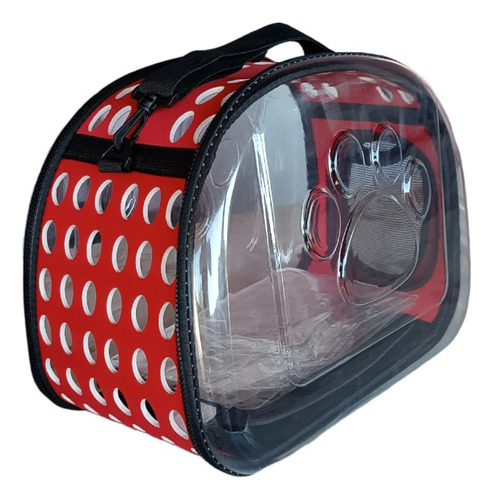 Bolsa De Transporte Pet Super Luxo Conforte Transparente