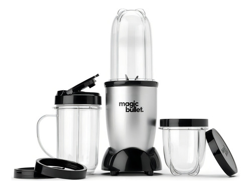 Liquidificador Magic Bullet Mbr-1151 - 250w Com Acessorios Cor Prateado