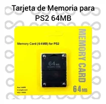Comprar Tarjeta De Memoria Para Ps2 \u002F Memory Card 64mb 