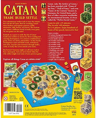 Juego De Mesa Catan (juego Base) | Juego De Mesa Familiar |