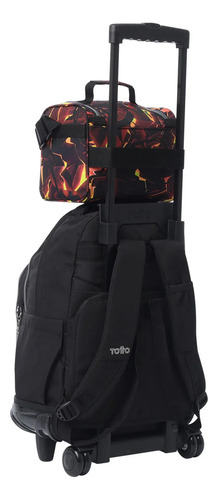 Totto Combo Mochila Y Lonchera - Set Kit Escolar Acuarela Lava