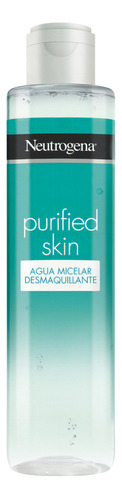 Agua Micelar Desmaquillante Neutrogena Purified Skin Ácido Cítrico 200 ml