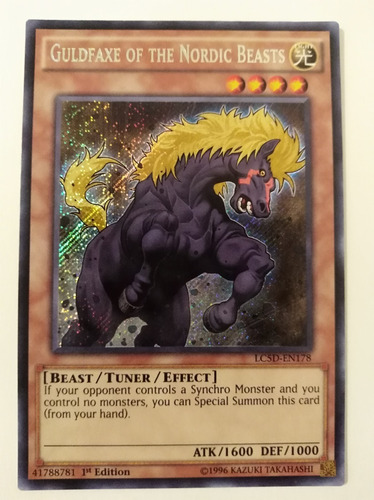 Guldfaxe Of The Nordic Beasts - Secret Rare     Lc5d