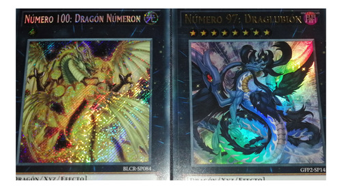 Set Combo Número 100 Número 97 Yu-gi-oh! Original Konami 