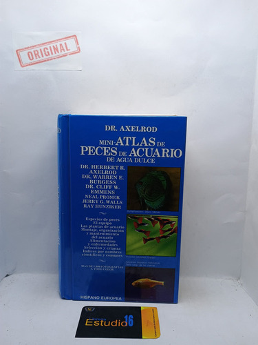 Mini Atlas De Peces De Acuario Agua Dulce