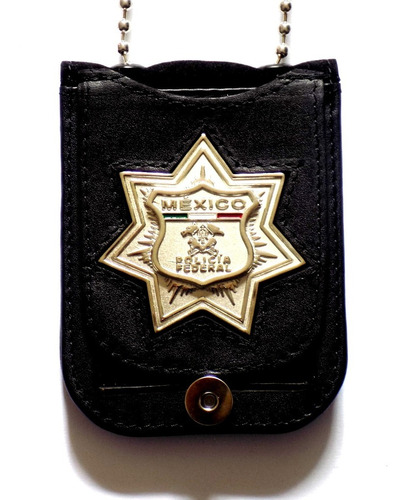 Porta Credencial Operativo Policia Federal Pf Proteccion Str