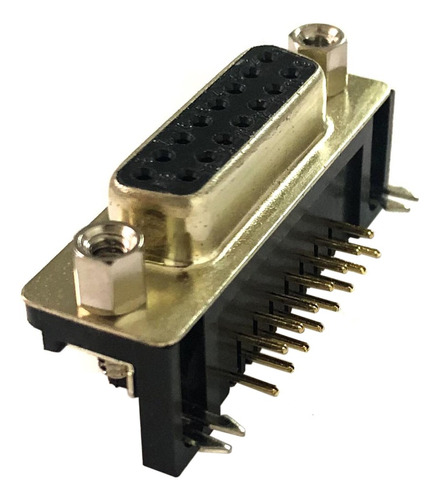 Conector Db15 Hembra Para Circuito Impreso