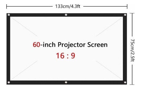 ... . Proyector Portátil Mini Lazhu Full Hd Led 600