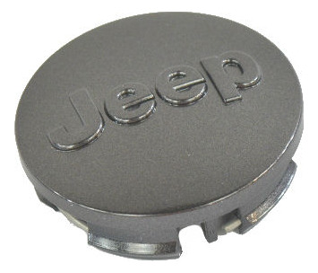 Tapón Centro Rin Gris Metalico Logo  Jeep  Grand Cherokee De