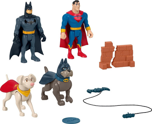 Fisher-price Dc League Of Super-pets Super Hero Y Action Pet