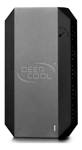Imagen 3 de 9 de Cooler Hub Deepcool Hasta 10 Cooler 3 - 4 Pines Power Sata