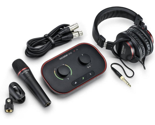 Imagem 1 de 2 de Interface De Audio Focusrite Studio Vocaster One+nf/garantia