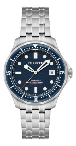 Reloj Duxot Hombre Henri Diver Automatic Presidential Blue