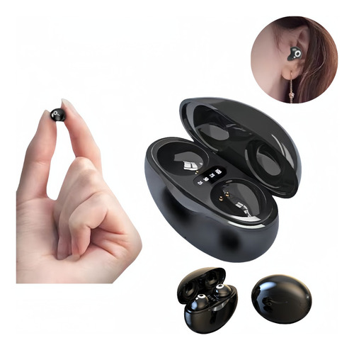 Auriculares Inalámbricos Mini Invisible Bluetooth 5.3 True