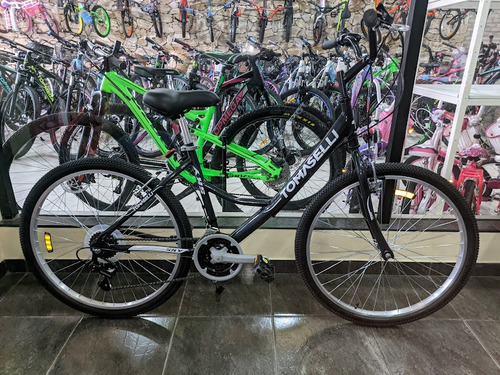Bicicleta Tomaselli Sky R26 21v F/v-brake Negro 18 "