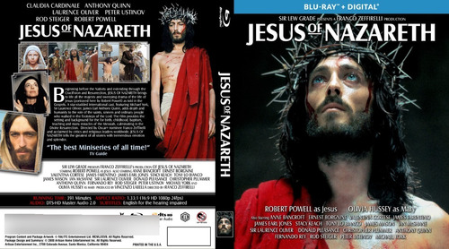 Jesus Of Nazareth 1977 En Bluray. 2 Discos. Audio Esp Lat.