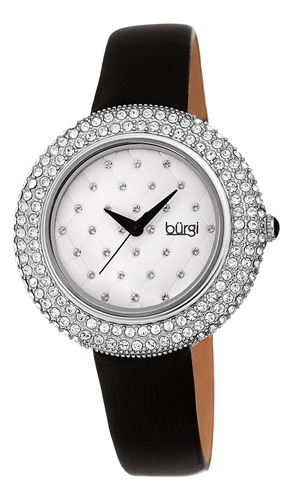 Swarovski Crystals Encrusted Quilted Dial Swarovski Cry...