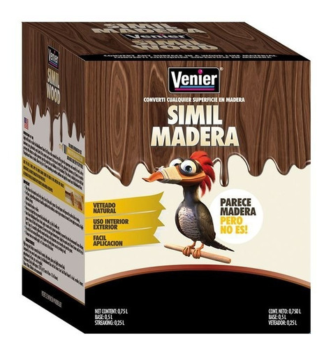 Pintura Simil Madera Nogal Venier 1,5l | Gran