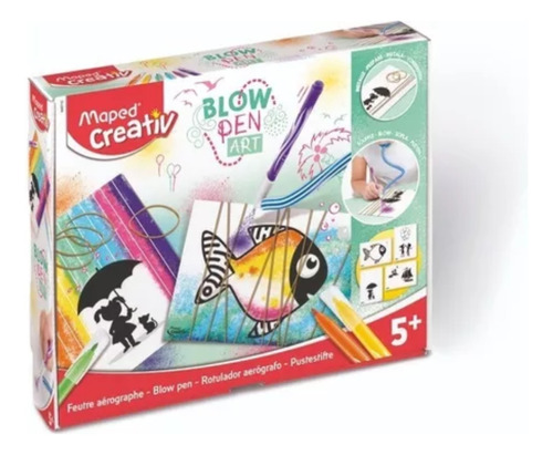 Blow Pen Art Pop Marcadores Aerógrafo Maped En Magimundo!!