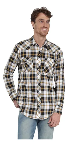 Camisas de jean hombre wrangler best sale