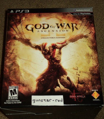 God Of War Collectores Ascensión Edición.