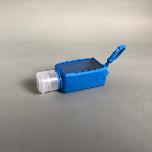 Bot Holder Cuadrado Azul Ideal Alcohol En Gel X 30cc - 10 U