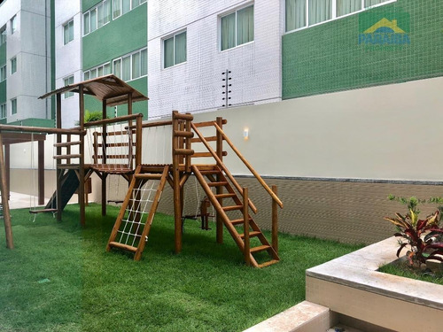 Imagem 7 de 15 de Apartamento Novo Beiramar Para Locação - Praia Do Cabo Branco - João Pessoa - Pb - Ap1306
