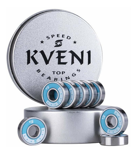 Kveni Rodamiento Ceramica Para Patineta Bola 608rs Longboard