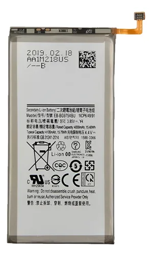 Batería Compatible Con Samsung Galaxy S10