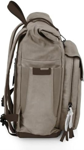 Picnic Time Carmel Roll Top Mochila Enfriadora, Bolsa De Lon