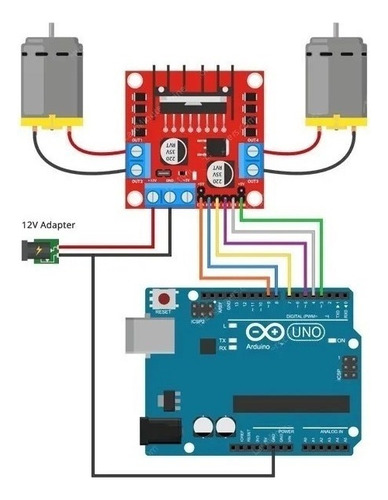 Modulo Puente H L298n Motor Driver - Arduino, Pic, Raspberry