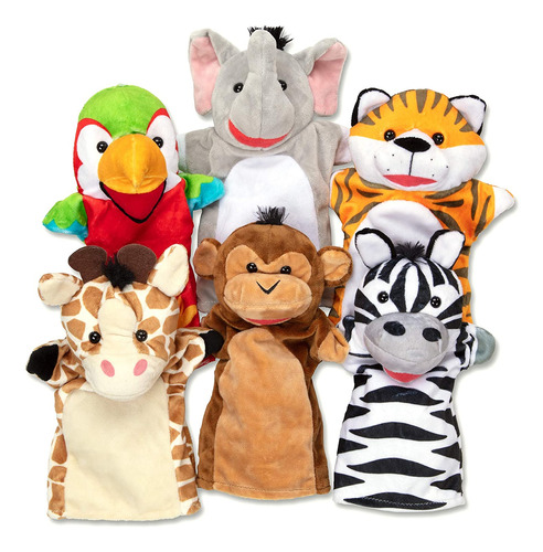 Marionetas De Mano Melissa & Doug Safari Buddies