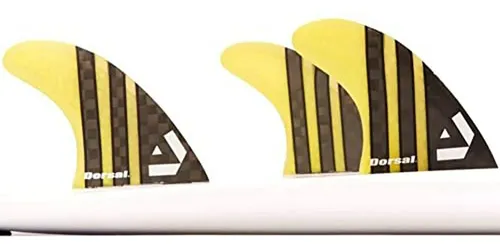 Set De 3 Quillas De Surf Dorsal Thruster Fcs Compatible Amar